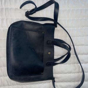 EUC Portland leather deep water mini crossbody